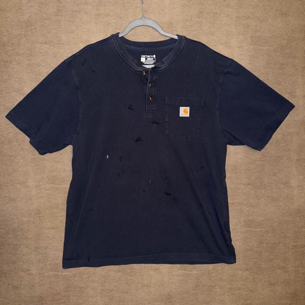 Carhartt Loose Fit Henley Pocket Tee